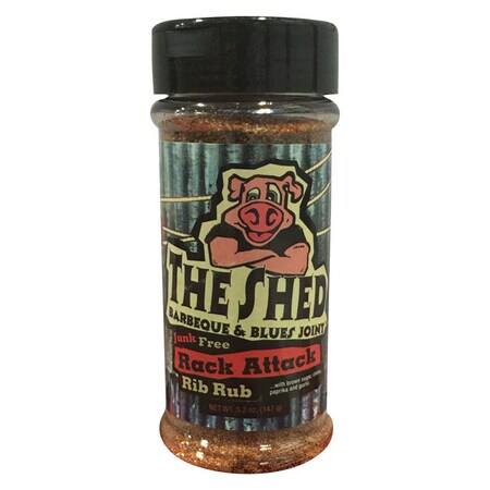 The Shed The Shed Rack Attack Rib BBQ Rub 5.2 oz OW74015